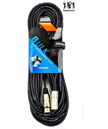 CABLE MICROFONO XLR MACHO...
